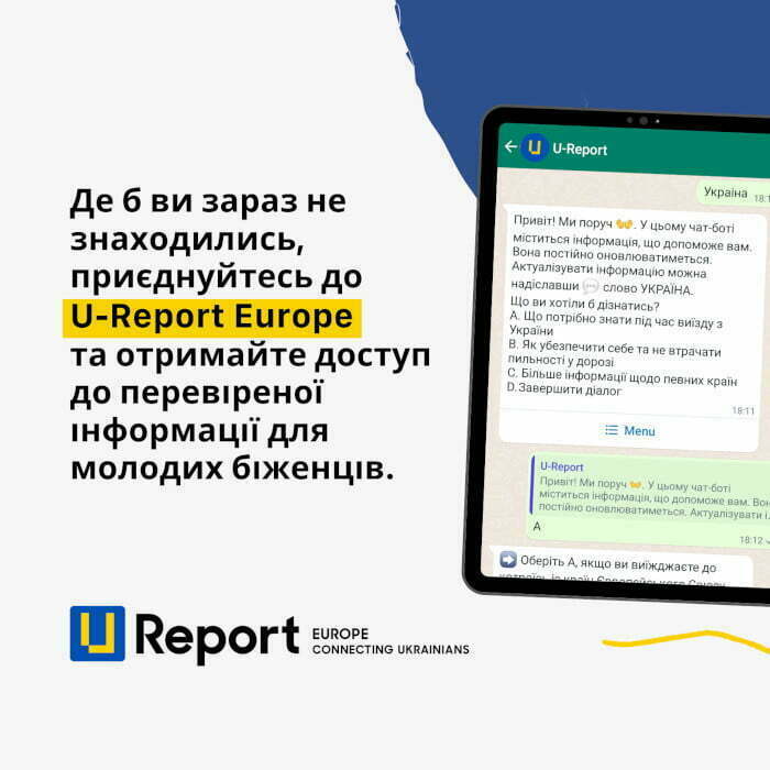 u report connecting Ukranians